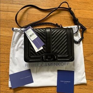 Rebecca Minkoff Chevron Quilted Small Crossbody